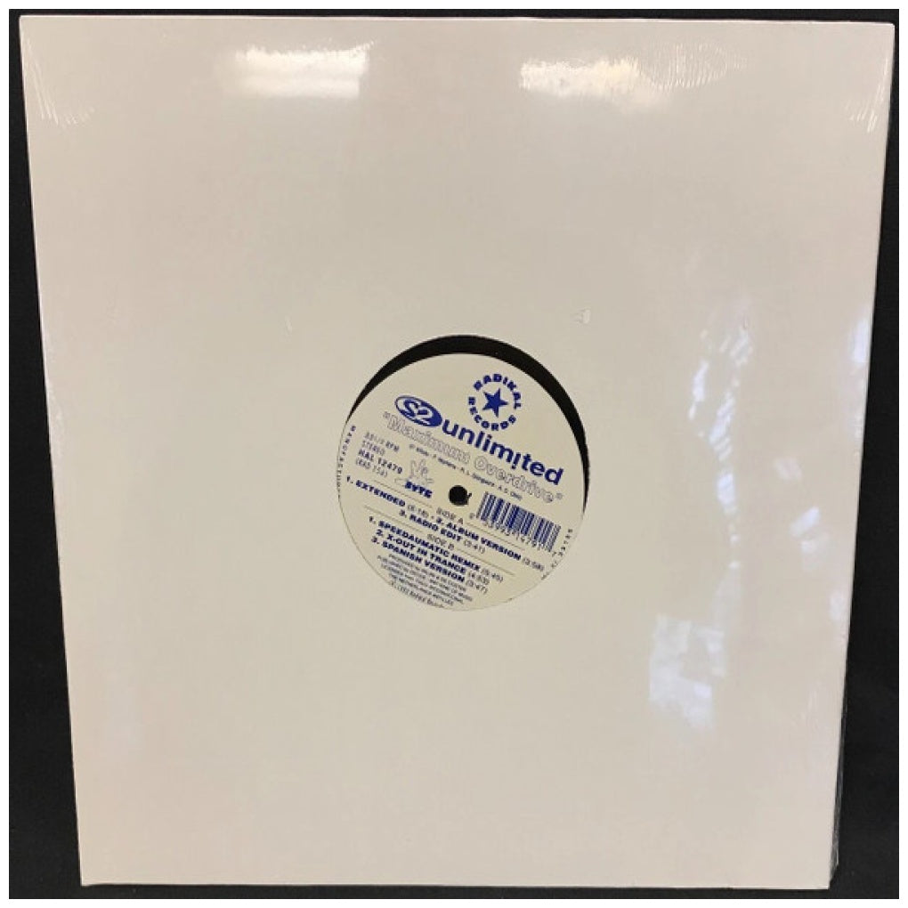2 UNLIMITED - MAXIMUM OVERDRIVE | 12" MAXI SINGLE VINILO USADO