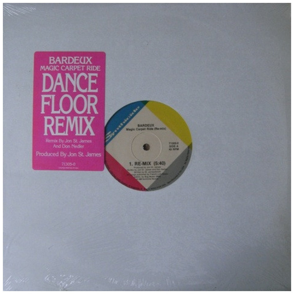 BARDEAUX - MAGIC CARPET RIDE | 12" MAXI SINGLE VINILO USADO