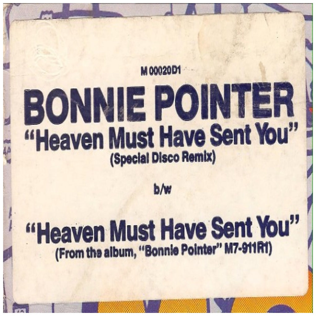 BONNIE POINTER - HEAVEN MUST HAVE SENT YOU | 12" MAXI SINGLE VINILO USADO