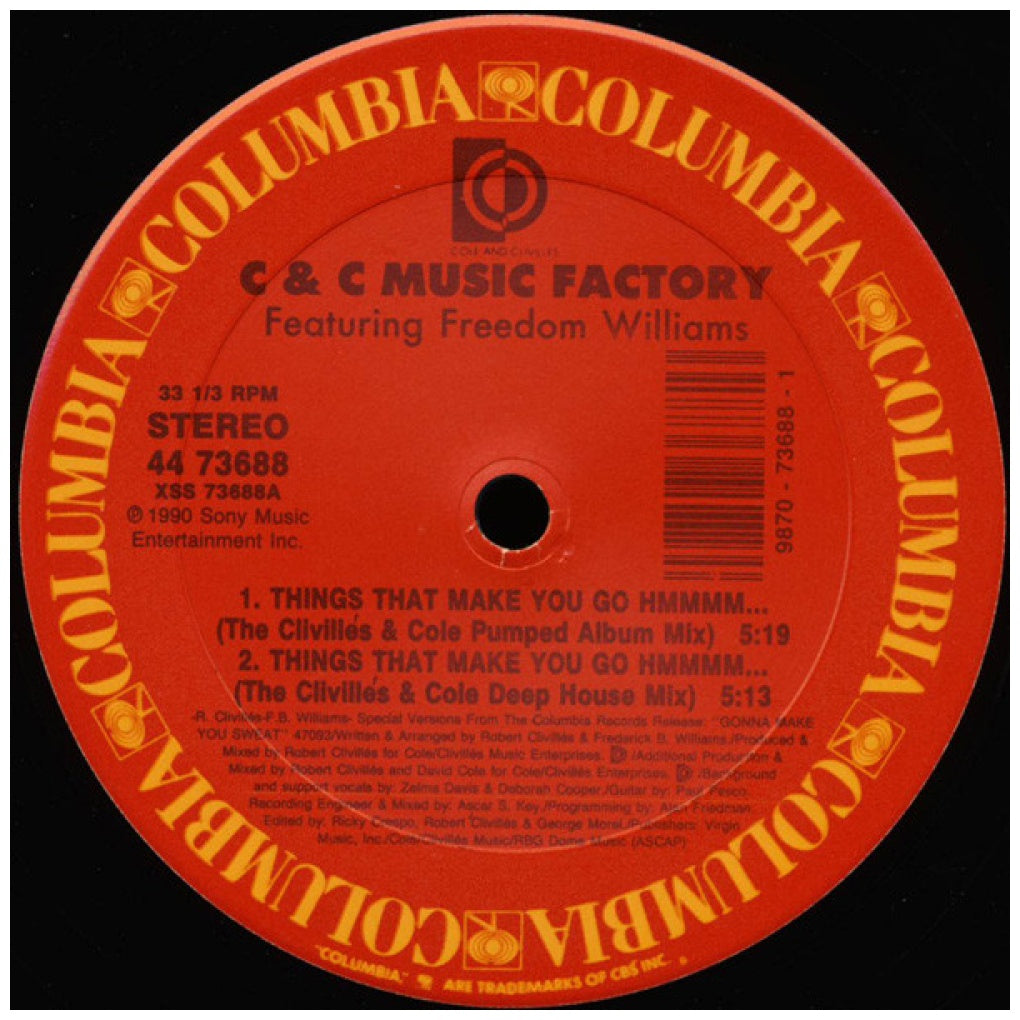 C&C MUSIC FACTORY - THINGS THAT MAKE YOU GO HMMMM…(VDE-NUEVO/SELLADO) | 12" MAXI SINGLE VINILO USADO