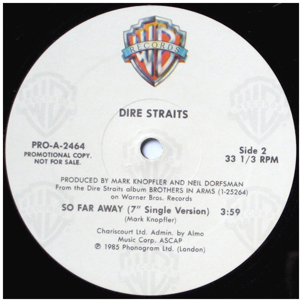 DIRE STRAITS - SO FAR AWAY (EXTENDED VERSION) (PROMO COPY) | 12" MAXI SINGLE VINILO USADO