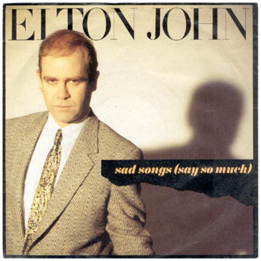 ELTON JOHN - SAD SONGS (SAY SO MUCH) (EXTENDED VERSION) | 12" MAXI SINGLE VINILO USADO