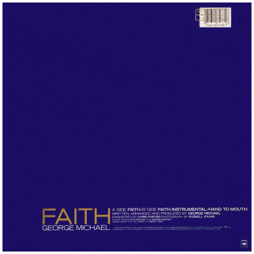 GEORGE MICHAEL - FAITH (PROMO COPY) | 12" MAXI SINGLE VINILO USADO