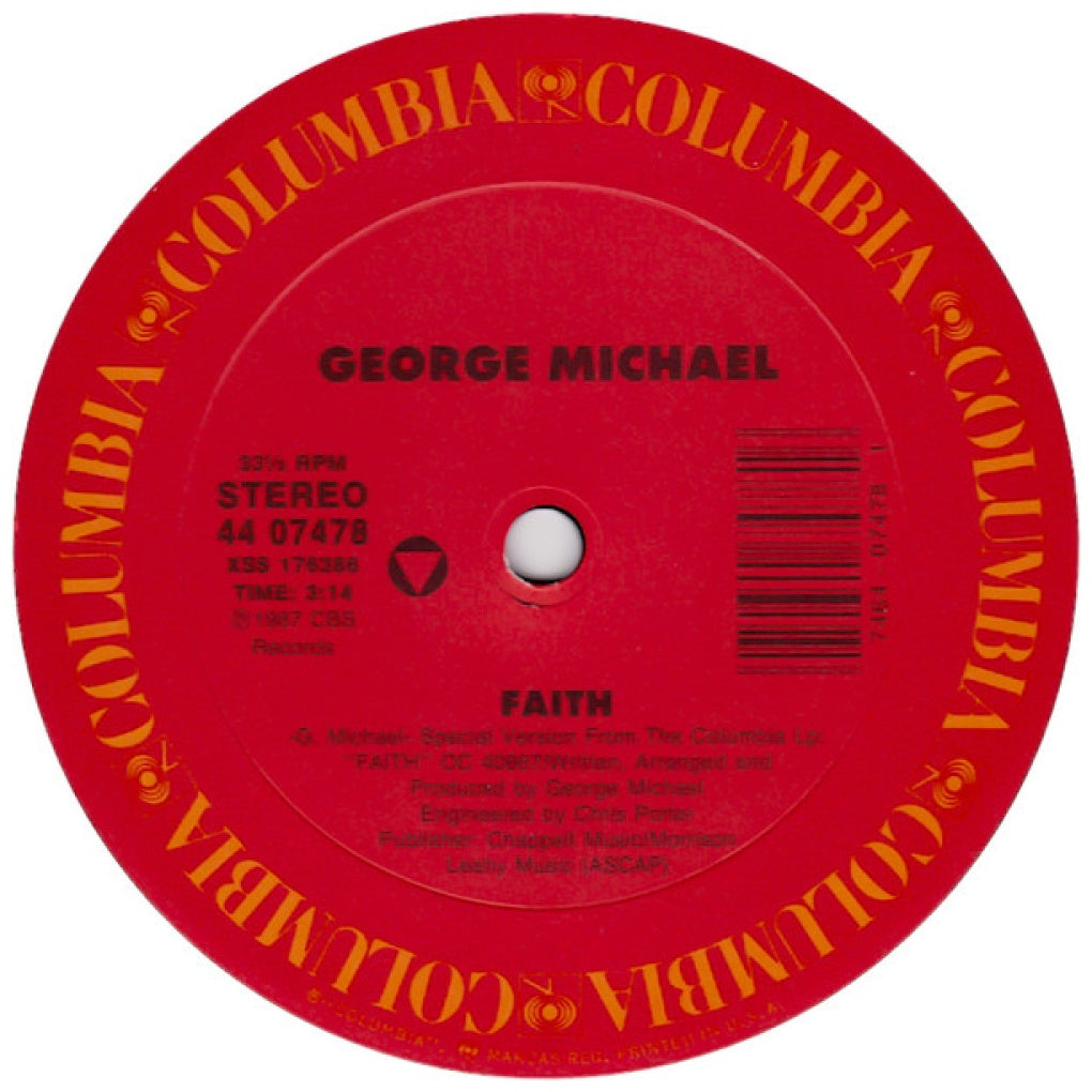 GEORGE MICHAEL - FAITH (PROMO COPY) | 12" MAXI SINGLE VINILO USADO