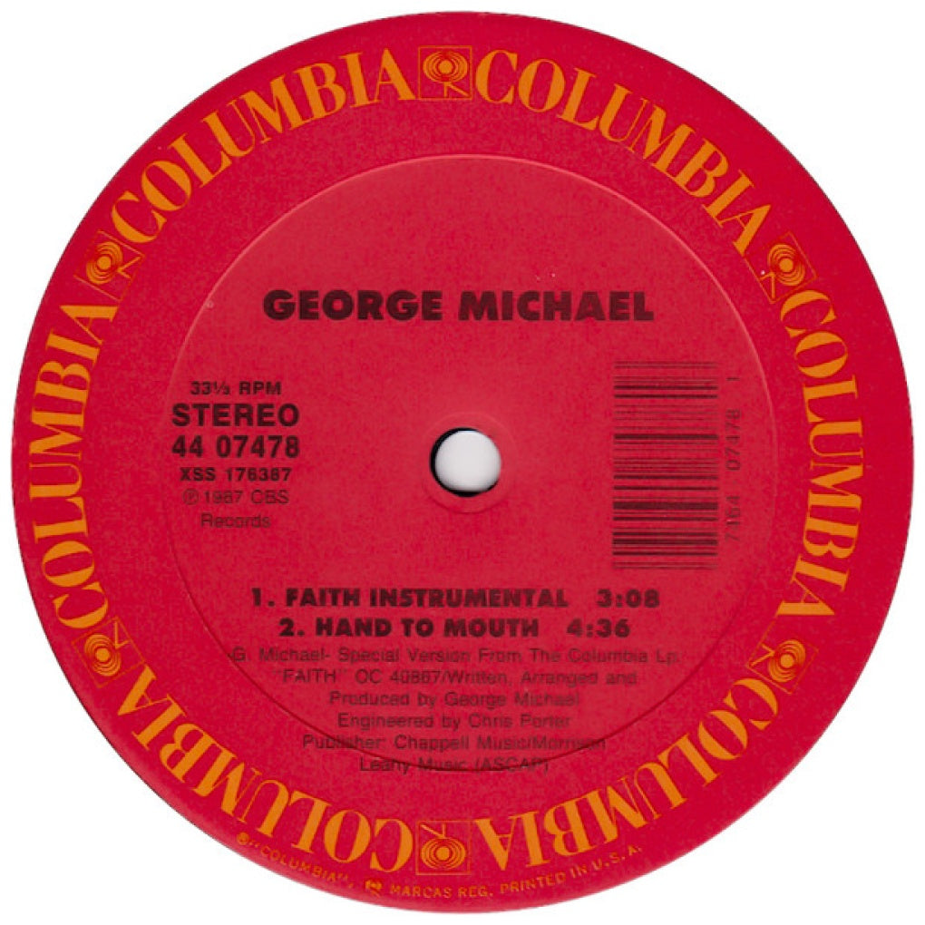 GEORGE MICHAEL - FAITH (PROMO COPY) | 12" MAXI SINGLE VINILO USADO