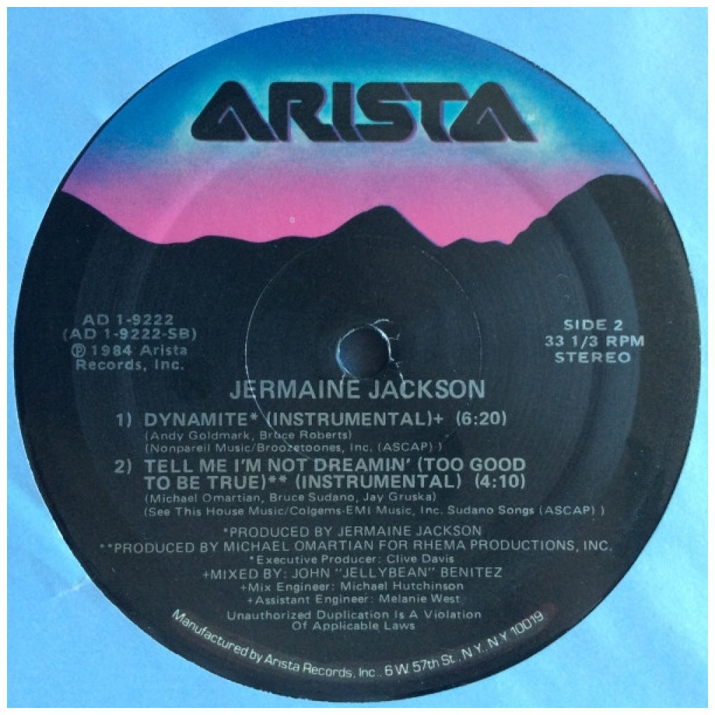 JERMAINE JACKSON - DYNAMITE | 12" MAXI SINGLE VINILO USADO