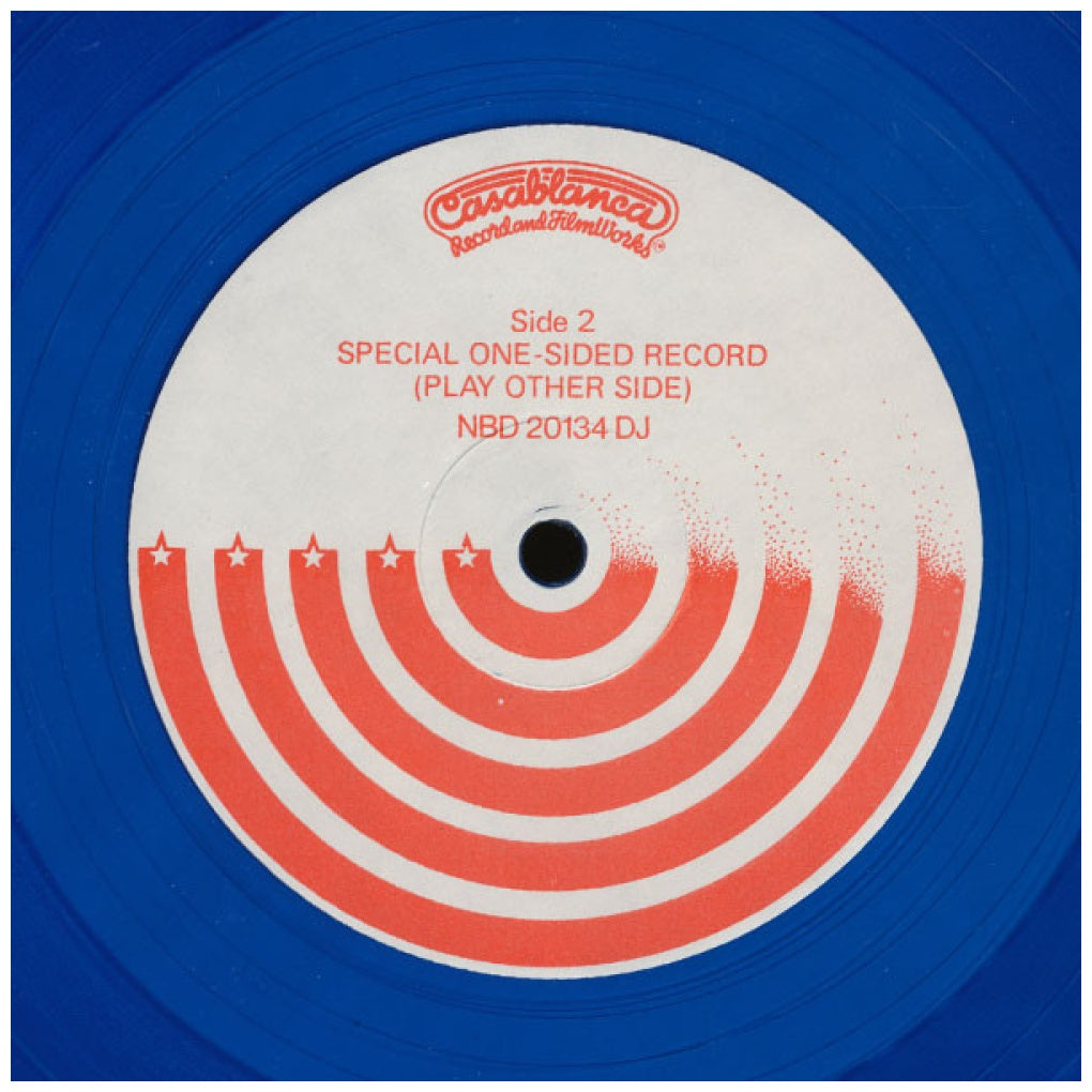 PATRICK JUVET - I LOVE AMERICA (BLUE VINYL) (PROMO COPY) | 12" MAXI SINGLE VINILO USADO