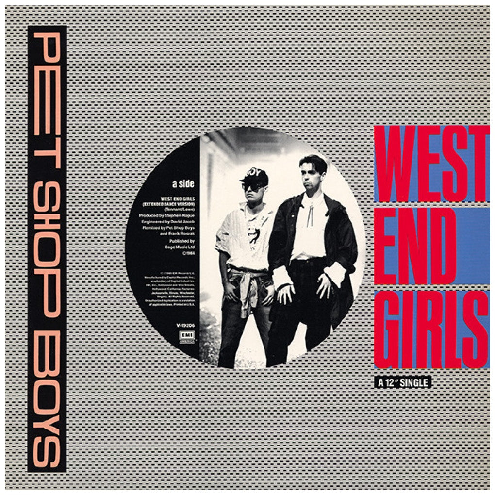 PET SHOP BOYS - WEST END GIRLS | 12" MAXI SINGLE VINILO USADO