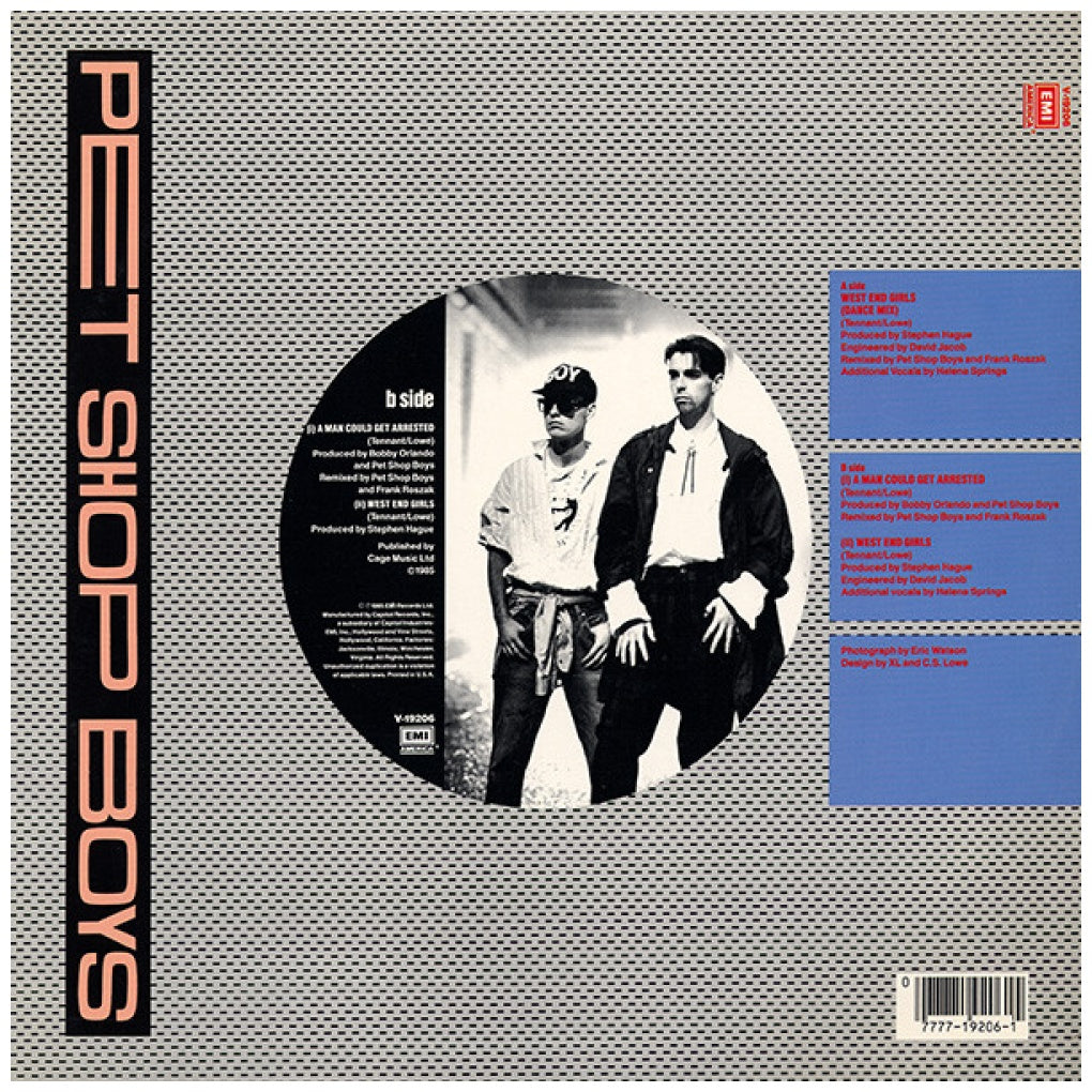 PET SHOP BOYS - WEST END GIRLS | 12" MAXI SINGLE VINILO USADO