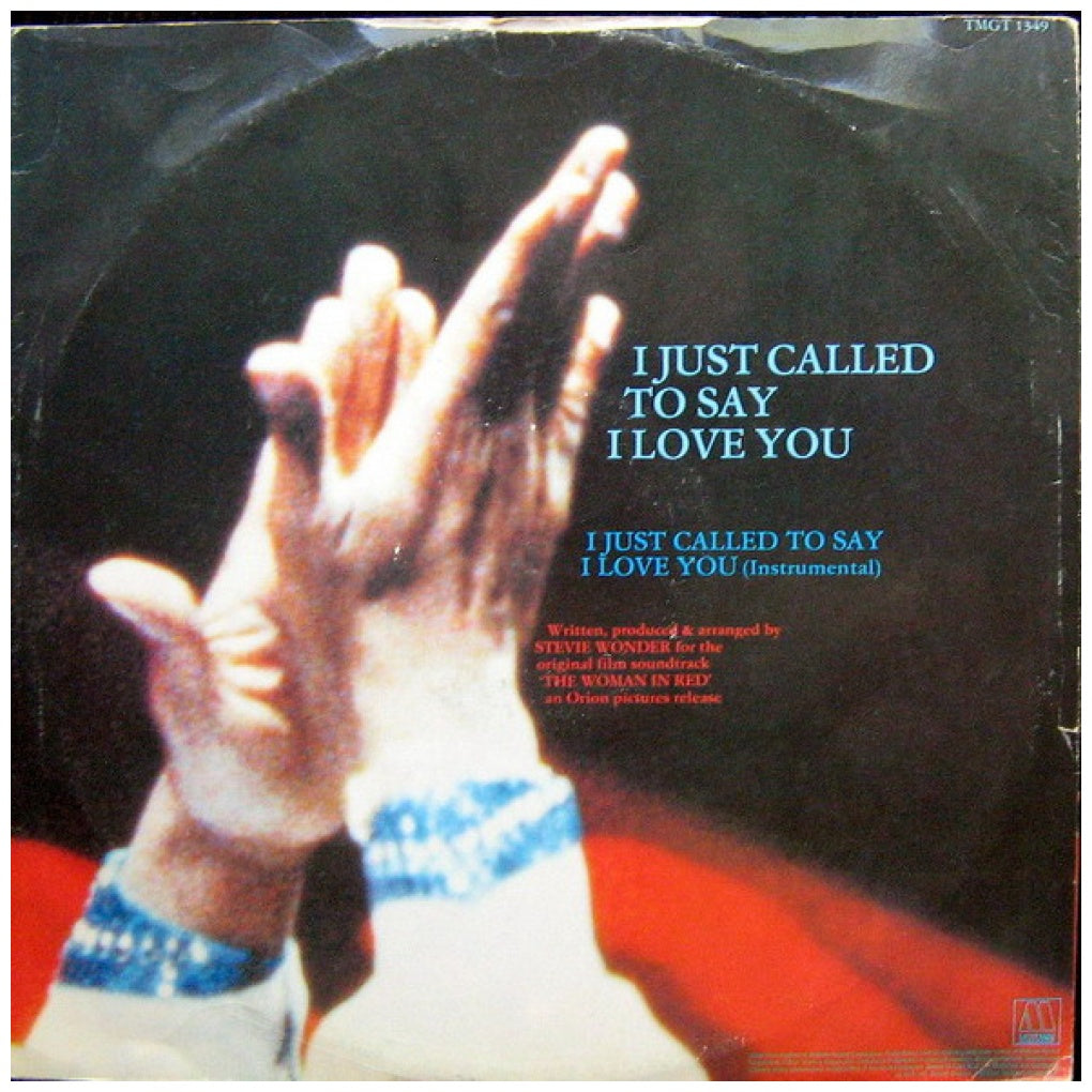 STEVIE WONDER - I JUST CALL TO SAY I LOVE YOU (VDE-NUEVO/SELLADO) | 12" MAXI SINGLE VINILO