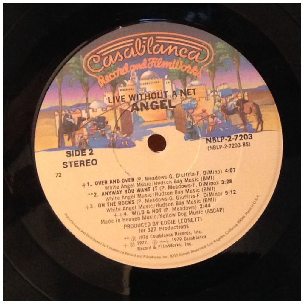 ANGEL - LIVE WITHOUT A NET (2LP) | VINILO USADO