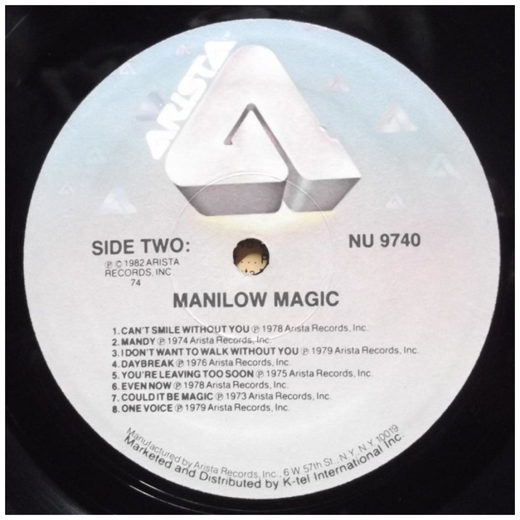 BARRY MANILOW - MAGIC: 16 GREATEST SONGS | VINILO USADO