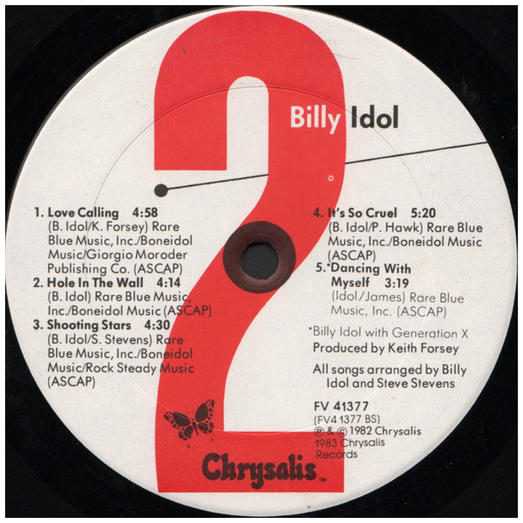 BILLY IDOL - BILLY IDOL | VINILO USADO
