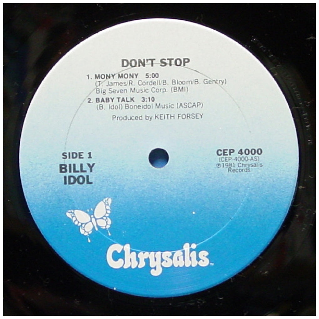 BILLY IDOL - DON'T STOP | VINILO USADO