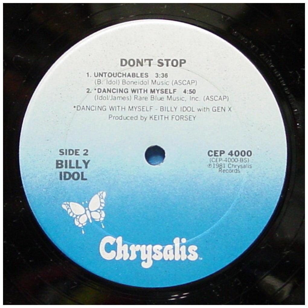 BILLY IDOL - DON'T STOP | VINILO USADO