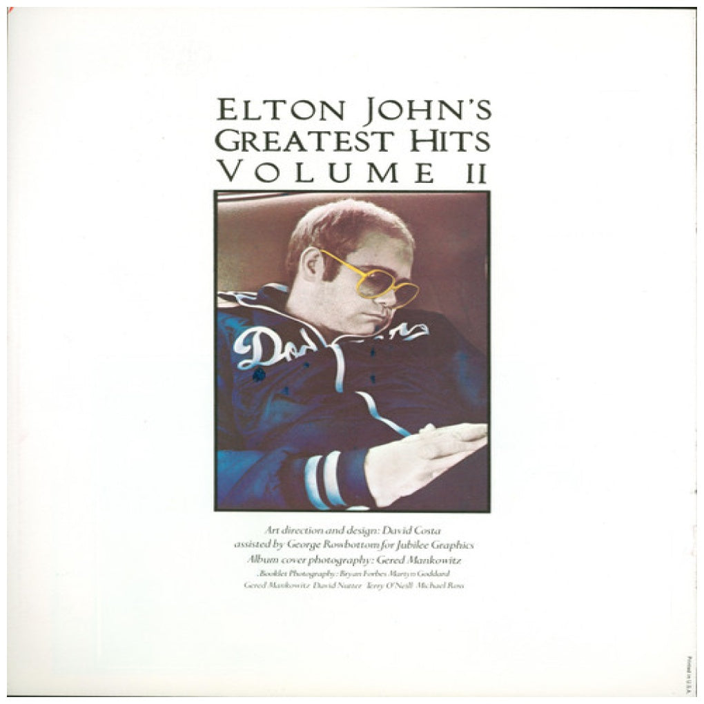 ELTON JOHN - GREATEST HITS VOL II | VINILO USADO