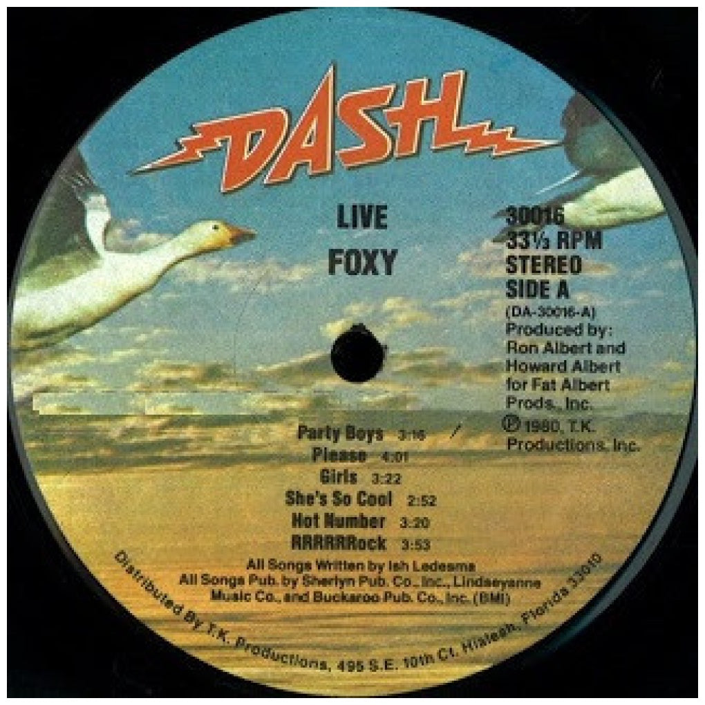 FOXY - LIVE | VINILO USADO