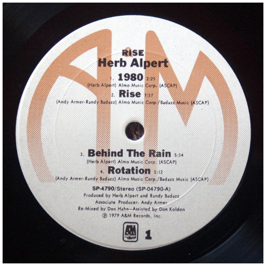 HERP ALPERT - RISE | VINILO USADO
