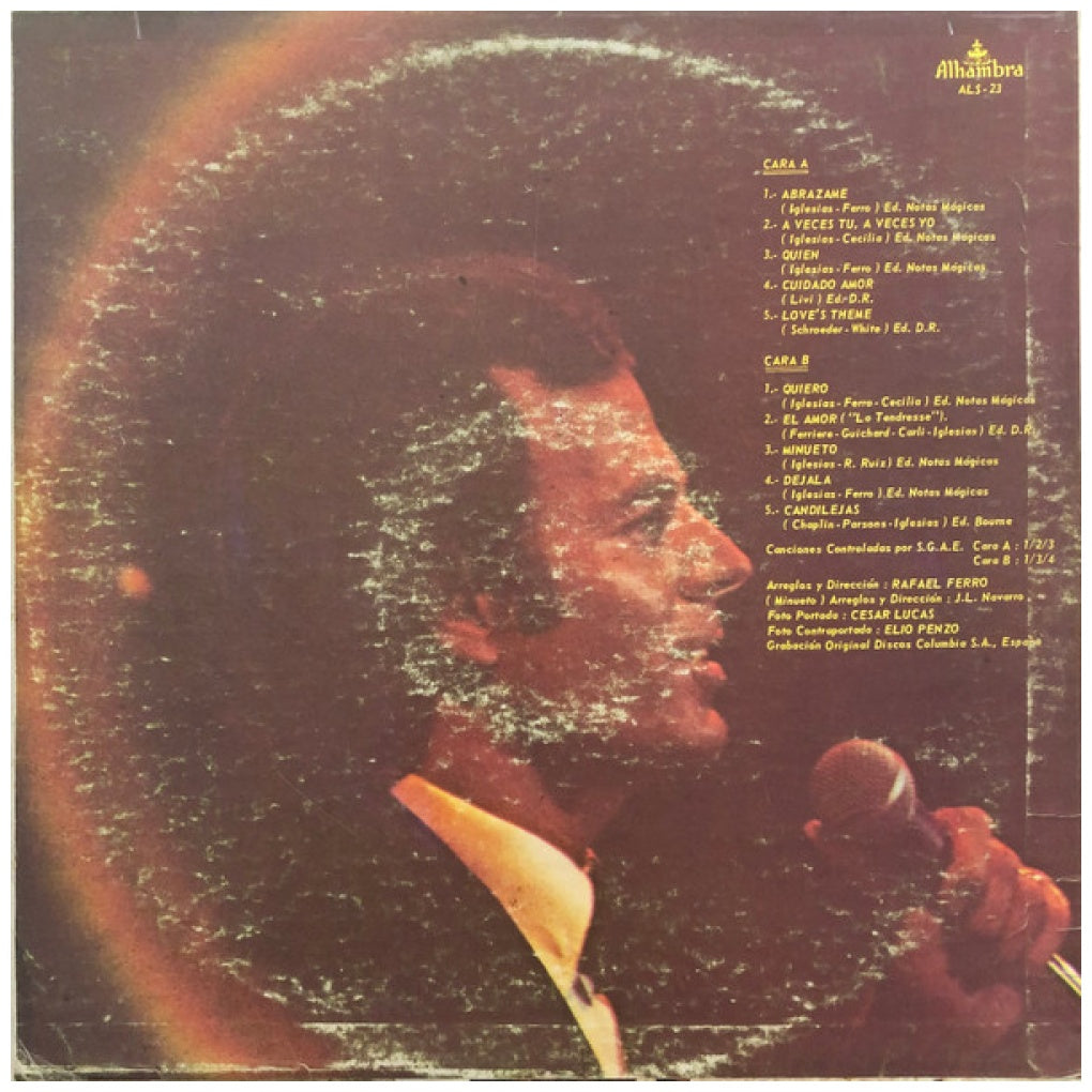 JULIO IGLESIAS - EL AMOR | VINILO USADO