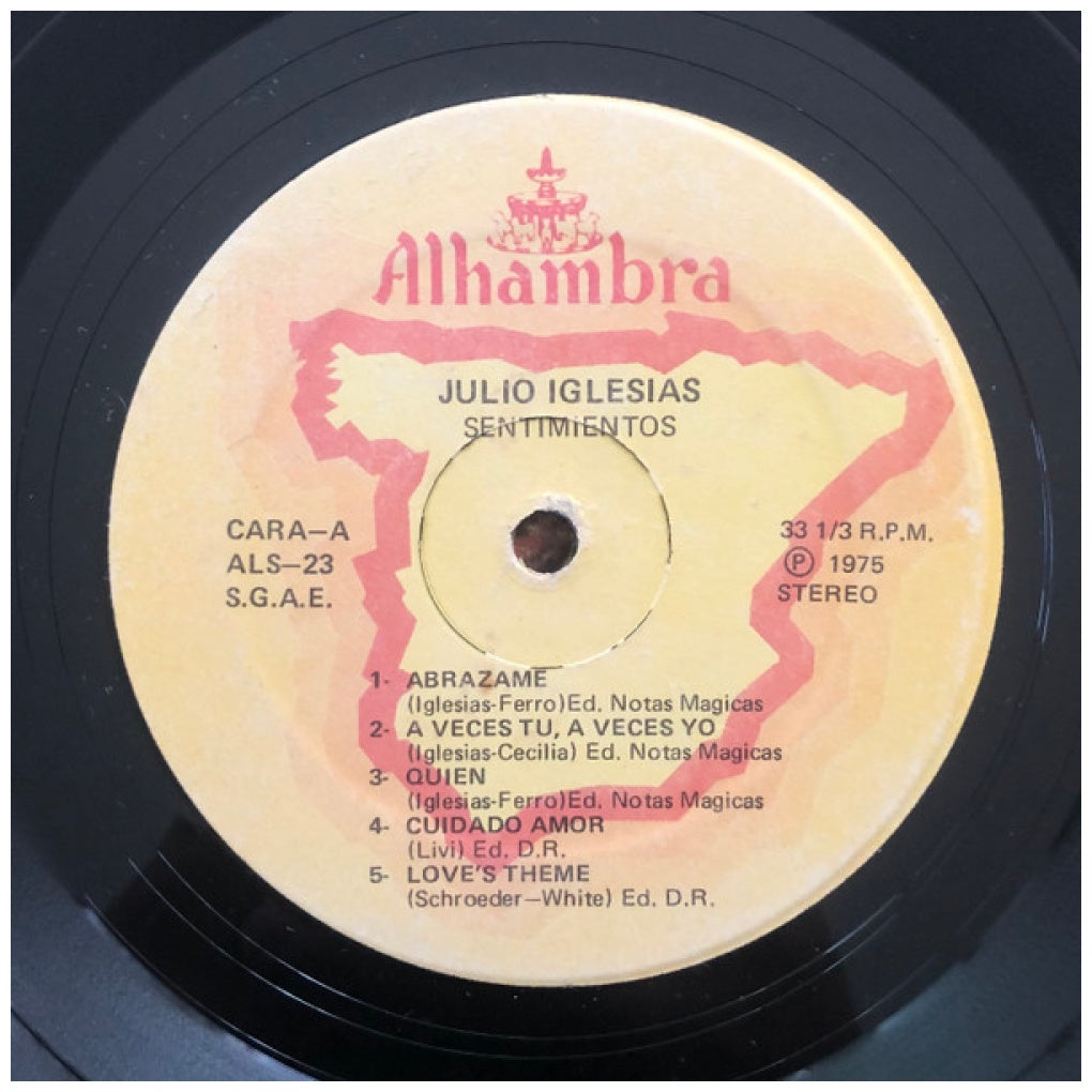 JULIO IGLESIAS - EL AMOR | VINILO USADO