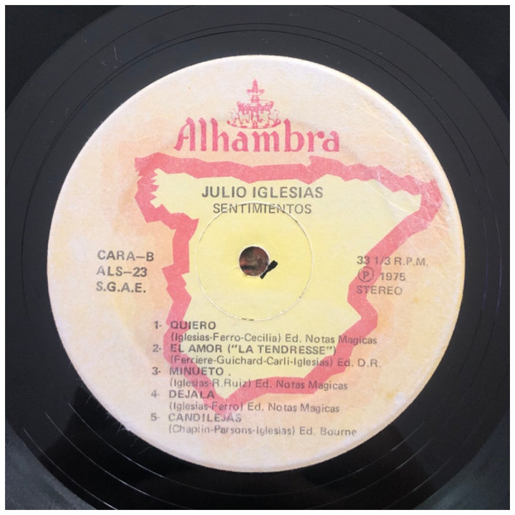 JULIO IGLESIAS - EL AMOR | VINILO USADO