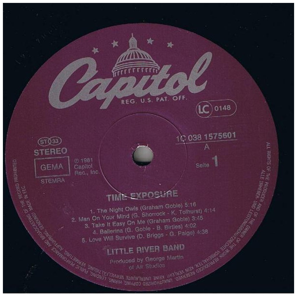 LITTLE RIVER BAND - TIME EXPOSURE | VINILO USADO