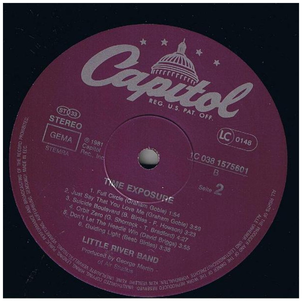 LITTLE RIVER BAND - TIME EXPOSURE | VINILO USADO