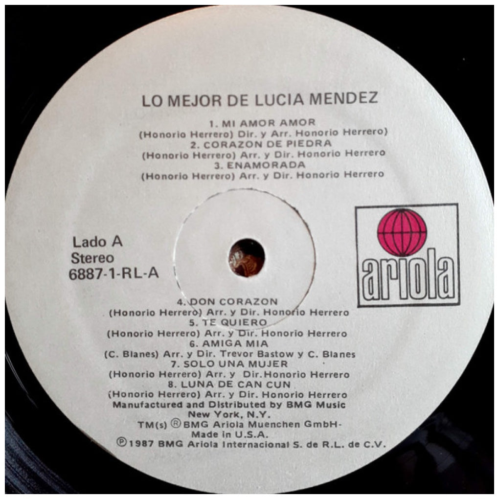 LUCIA MENDEZ - LO MEJOR | VINILO USADO