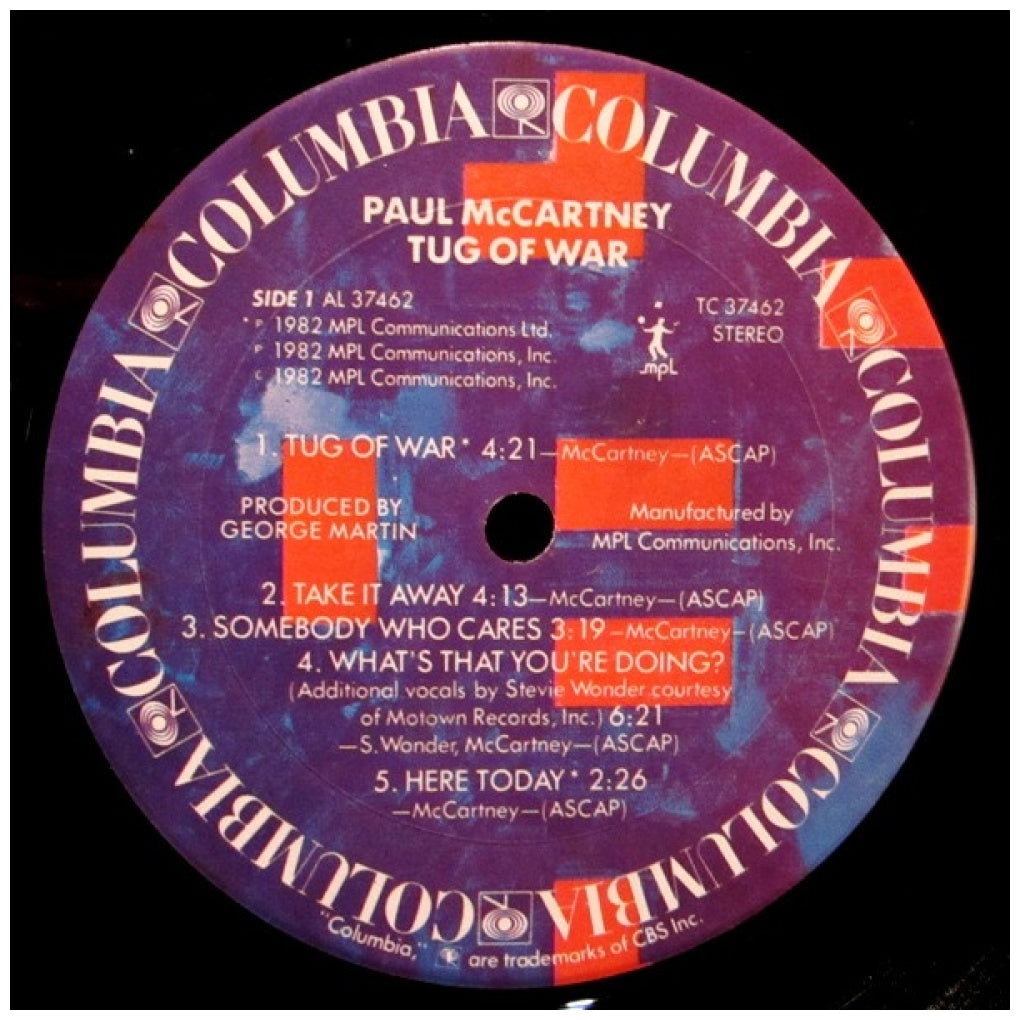 PAUL McCARTNEY - TUG OF WAR | VINILO USADO