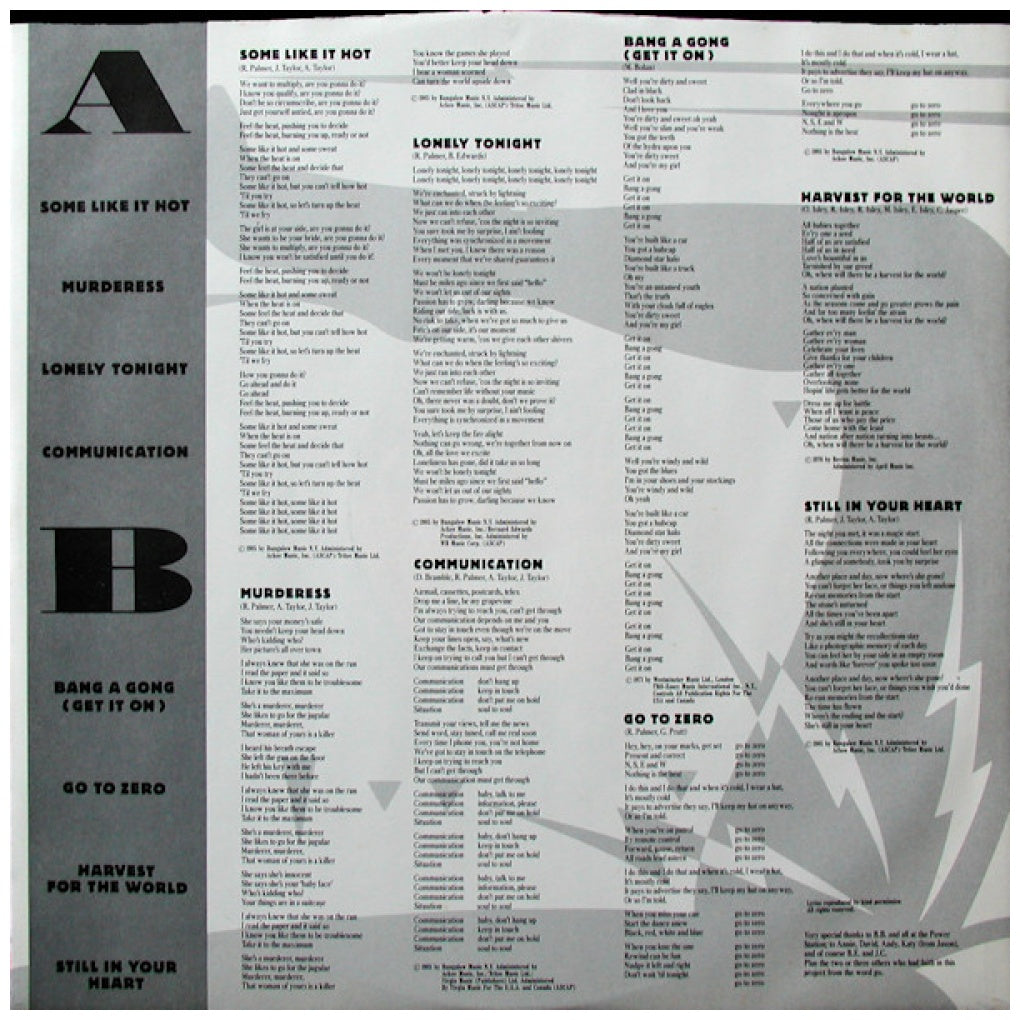 POWER STATION - POWER STATION | VINILO USADO