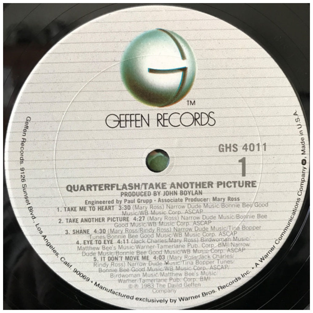 QUARTERFLASH - TAKE ME ANOTHER PICTURE | VINILO USADO