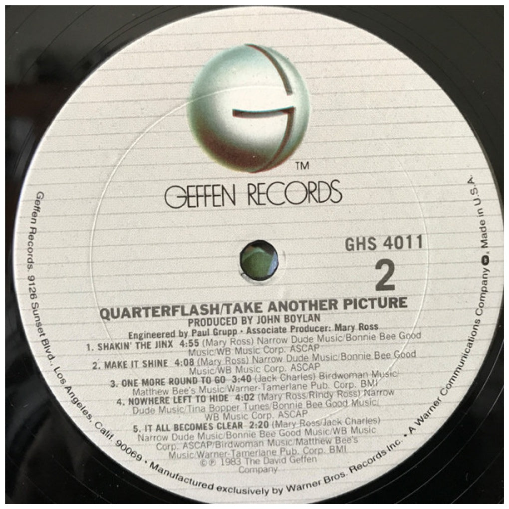 QUARTERFLASH - TAKE ME ANOTHER PICTURE | VINILO USADO