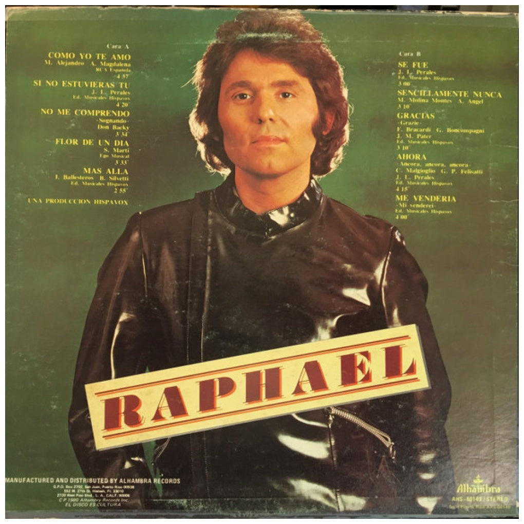 RAPHAEL - Y…SIGO MI CAMINO | VINILO USADO