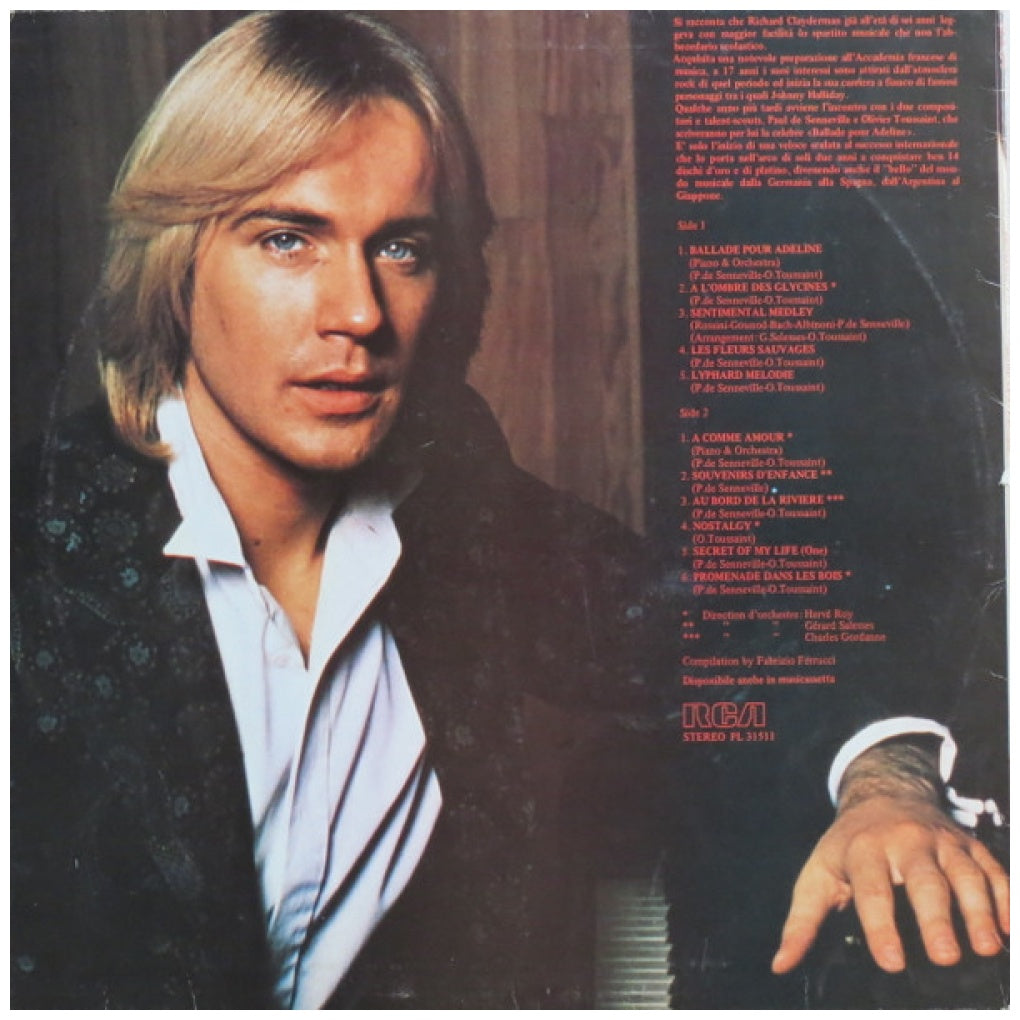 RICHARD CLAYDERMAN - SENTIMENTAL | VINILO USADO