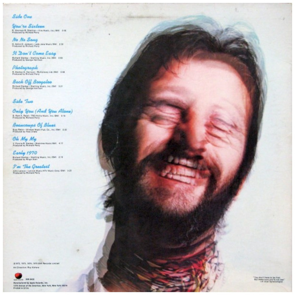 RINGO STARR - BLAST FROM YOUR PAST | VINILO USADO
