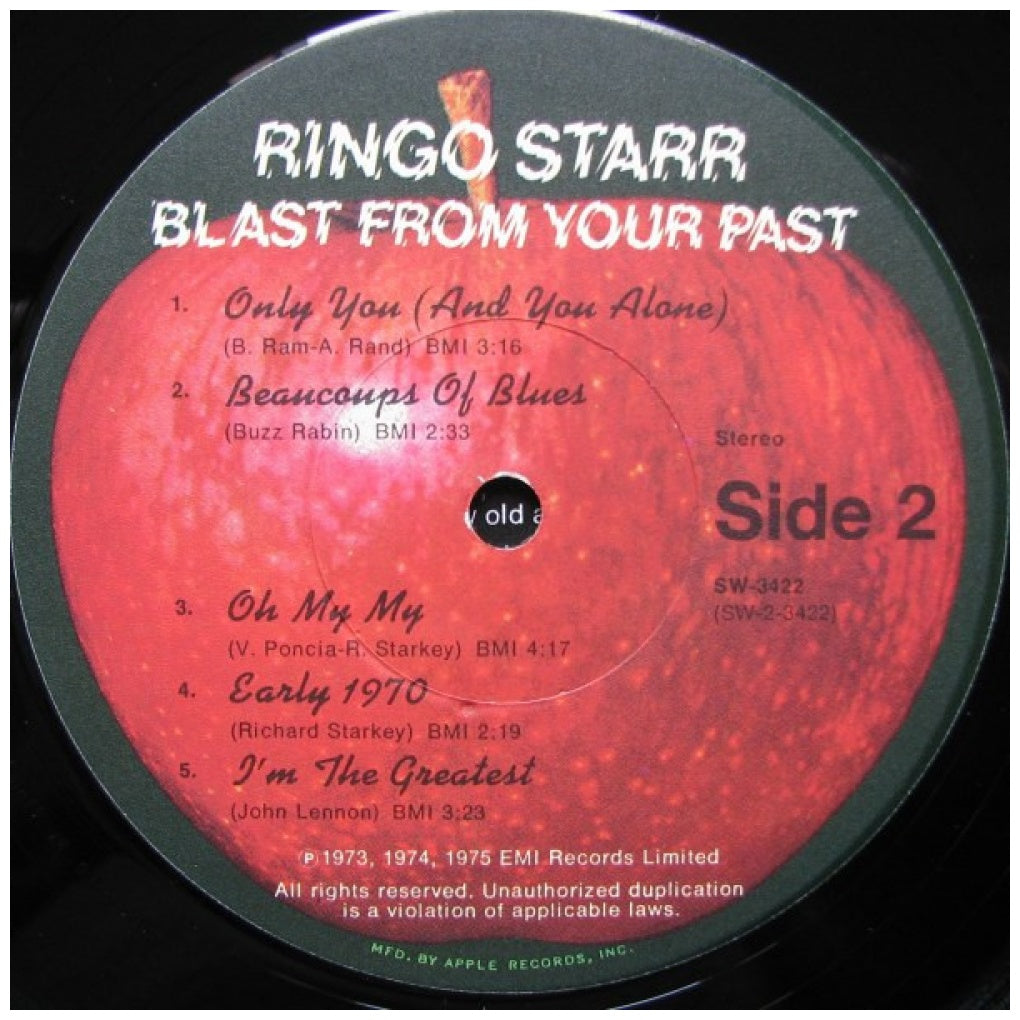 RINGO STARR - BLAST FROM YOUR PAST | VINILO USADO