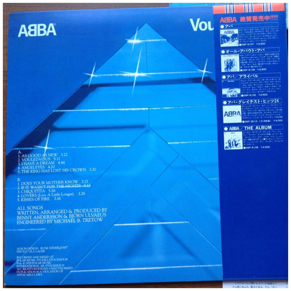 ABBA - VOULEZ-VOUS (MADE IN JAPAN) | VINILO USADO