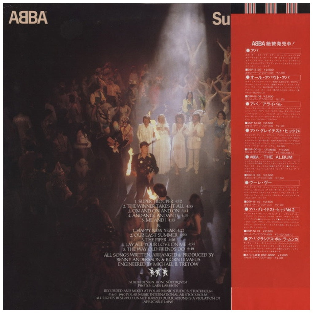 ABBA - SUPER TROUPER | VINILO USADO