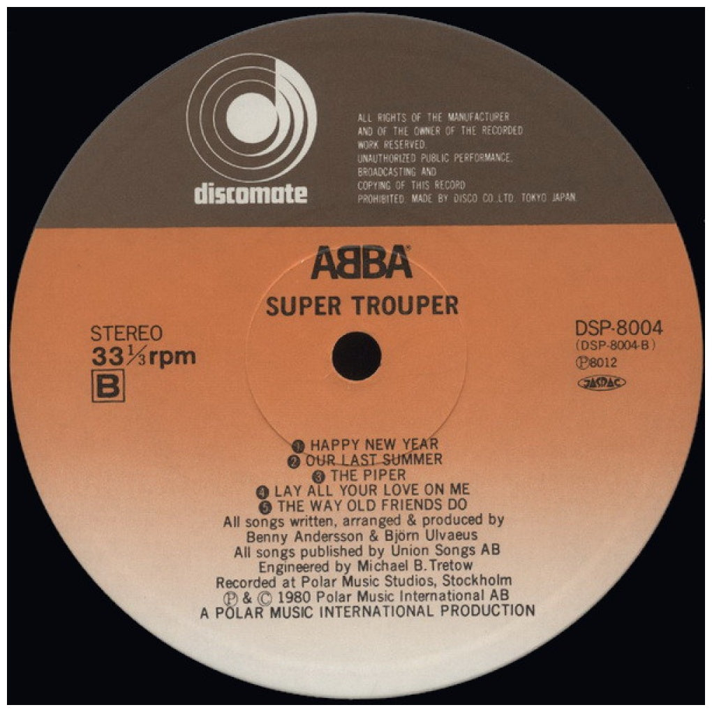 ABBA - SUPER TROUPER | VINILO USADO