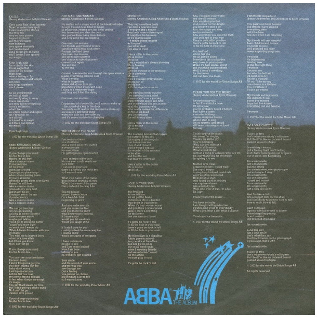 ABBA - THE ALBUM | VINILO USADO