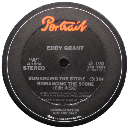 EDDY GRANT - ROMANCING THE STONE (PROMO EDITION) | 12" MAXI SINGLE VINILO USADO