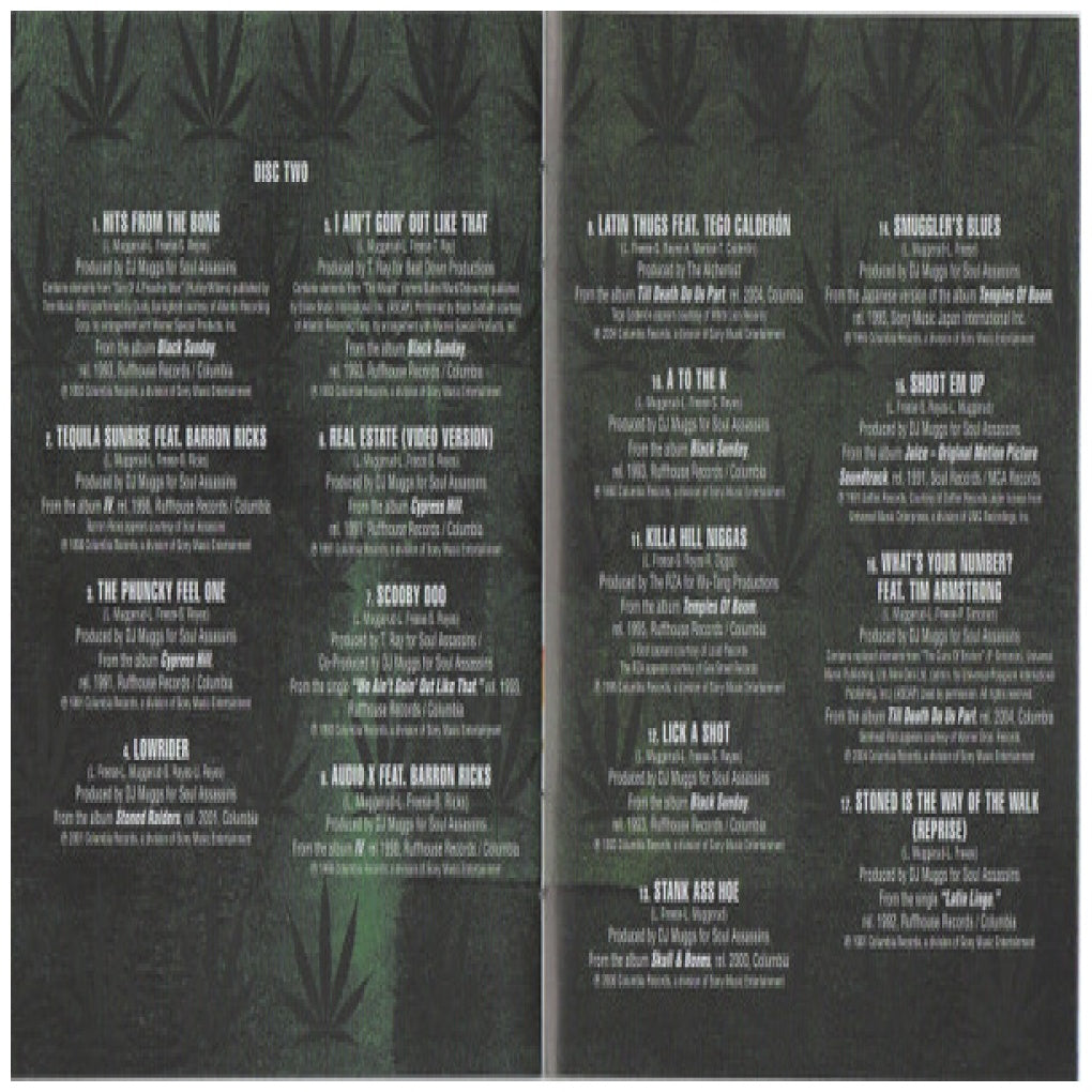 CYPRESS HILL - ESSENTIAL CYPRESS HILL (2LP) | CD