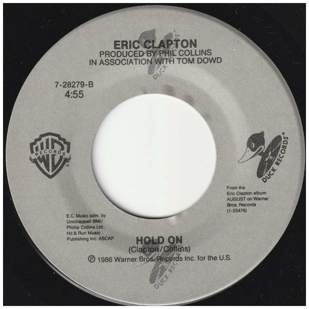 ERIC CLAPTON With TINA TURNER - TEARING US APART | 7" SINGLE USADO