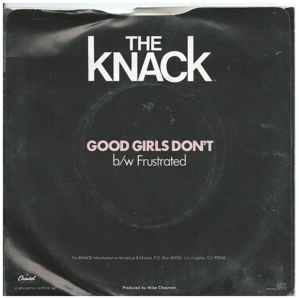 THE KNACK - GOOD GIRLS DON'T | 7" SINGLE USADO