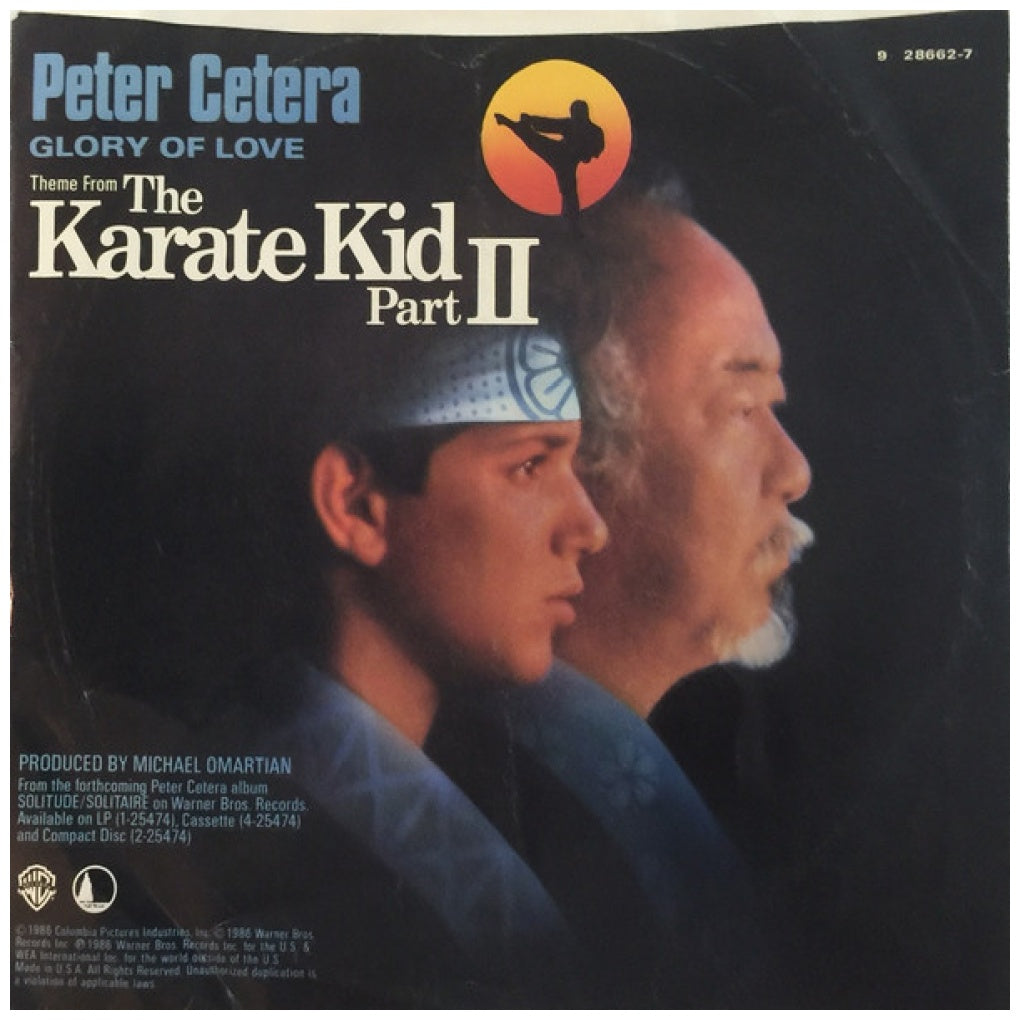 PETER CETERA - GLORY OF LOVE | 7" SINGLE USADO
