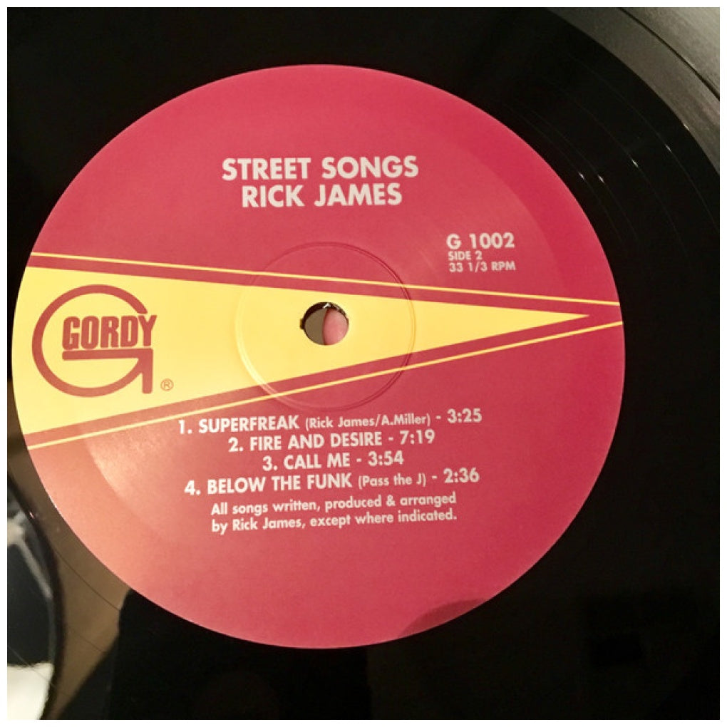 RICK JAMES - STREET SONGS | VINILO