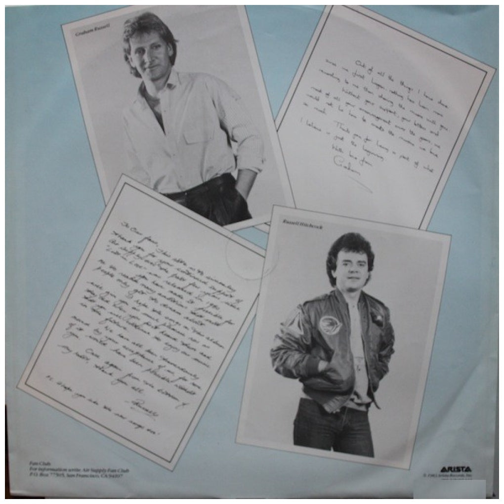 AIR SUPPLY - GREATEST HITS | VINILO USADO