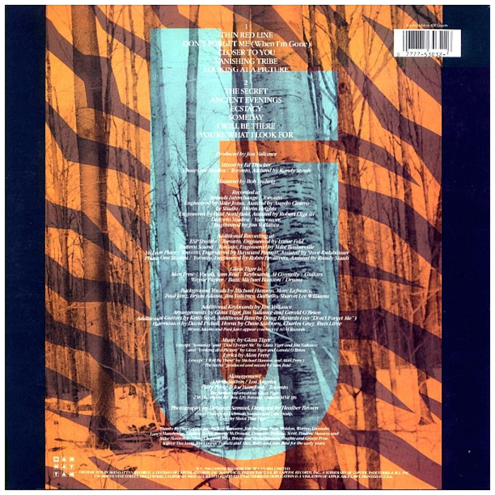 GLASS TIGER - THE THIN RED LINE | VINILO USADO