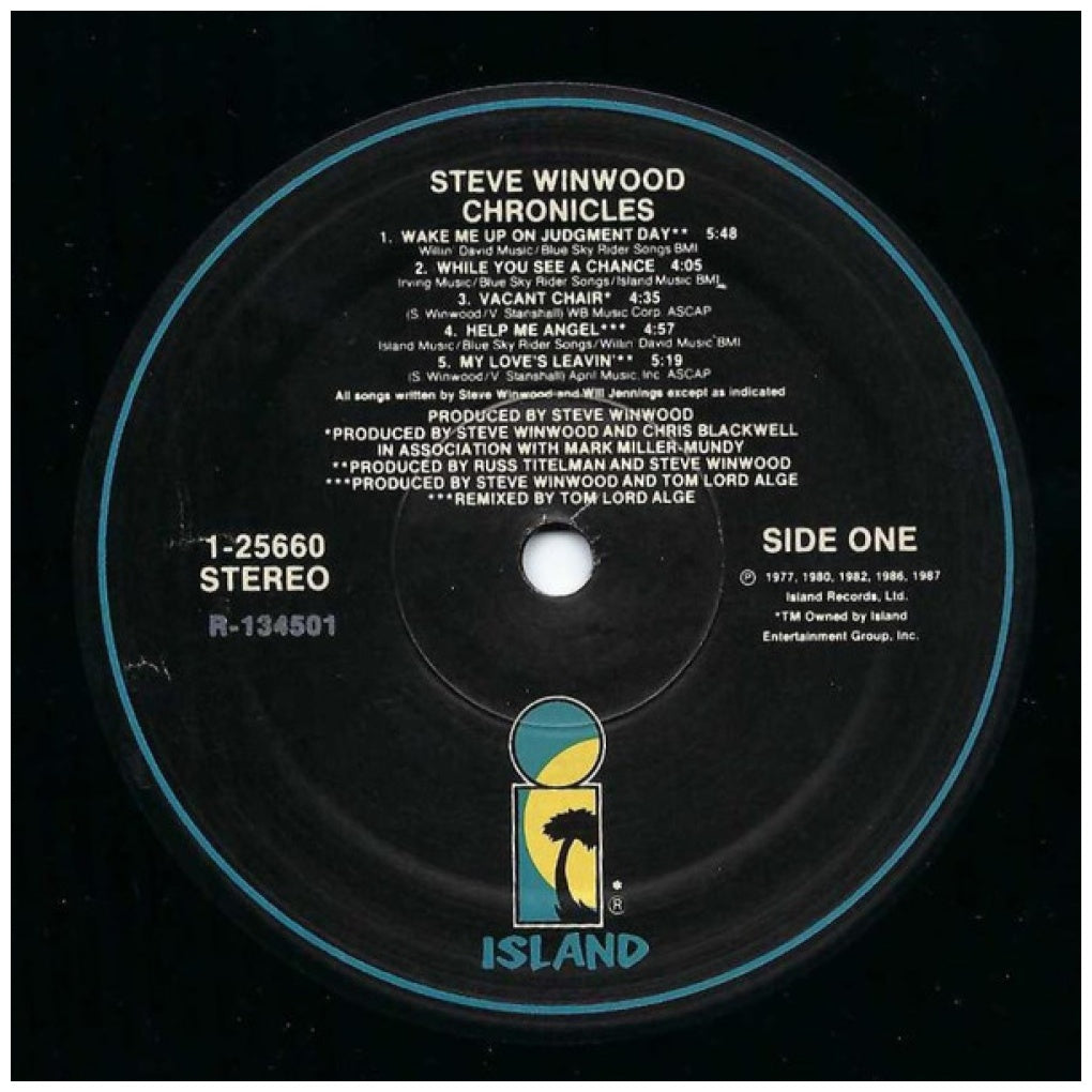 STEVE WINWOOD - CHRONICLES | VINILO USADO