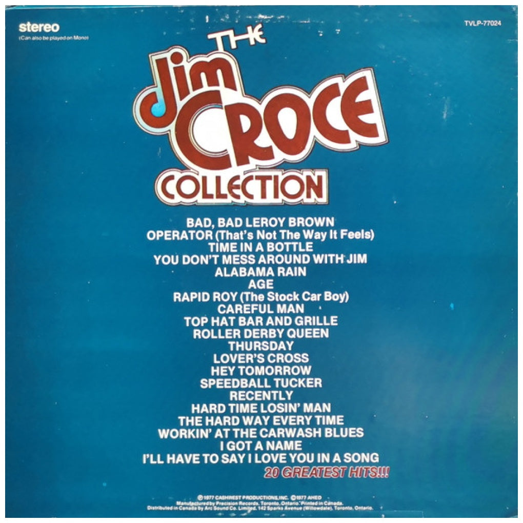 JIM CROCE - COLLECTION | VINILO USADO